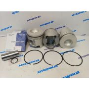 Поршневая группа MITSUBISHI CANTER 4D35 ( 0.5 ) ALFIN OIL GALLERY 3.0+2.5+4.0mm   ( Цена за комплект 4 шт. )